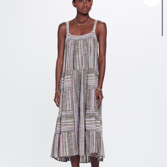 Xirena Dylan Dress in Freedom Stripe - Picture 3 of 3